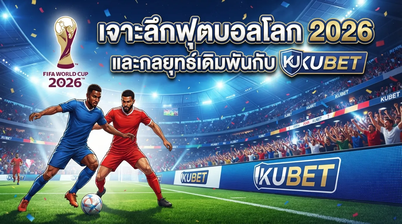 เจาะลึกฟุตบอลโลก 2026 และกลยุทธ์เดิมพันกับ KUBET